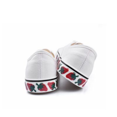 Warrior Summer Low-Top Couple Lifestyle White Shoes - White Strawberrey