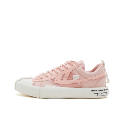 Warrior "RESISTANCE IS FUTILE"回雁无效电阻 A442G Genuine Low Casual Shoes - Pink