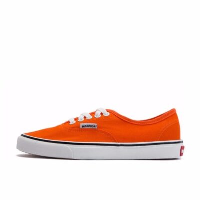 Warrior Summer Low-Top Couple Lifestyle White Shoes - Orange