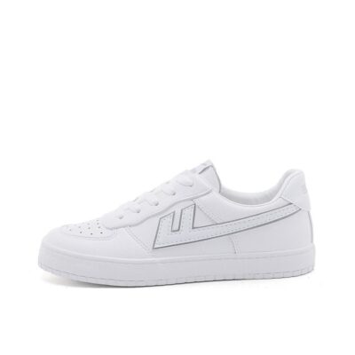 Warrior Air Force One Low-Top All-Match lifestyle Sport Shoes - White/Silver
