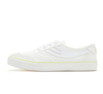 Warrior Couple Low Casual Fruity Canvas Shoes - White/Green