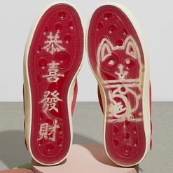 Gong Jun x Warrior Low Semi-Transparent Shoes - 恭喜發財
