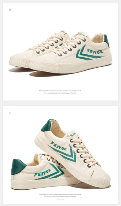Feiyue Canvas Low Retro 50s Vulcanized Shoes