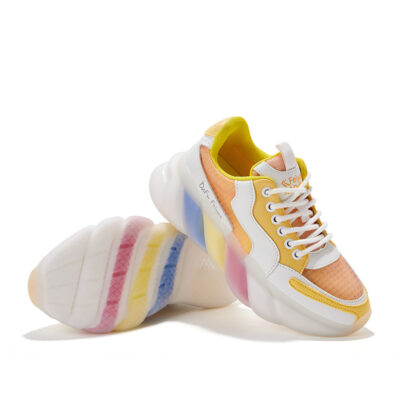 Feiyue 2021 WMNS Dad Shoes - Twist Rainbow