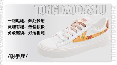 Tongdaodashu x Warrior Low Sneakers - Zodiac